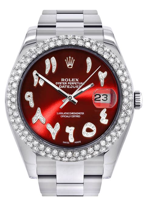 rolex watch with arabic numbers|Rolex datejust 41 arabic numerals.